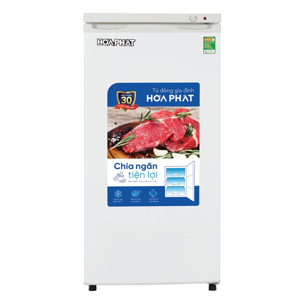 Tủ đông đứng Hòa Phát HPF UAH6147 147 lít 5 ngăn