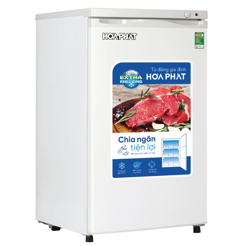 Tủ đông đứng Hòa Phát HPF UAH6106 106 lít 4 ngăn